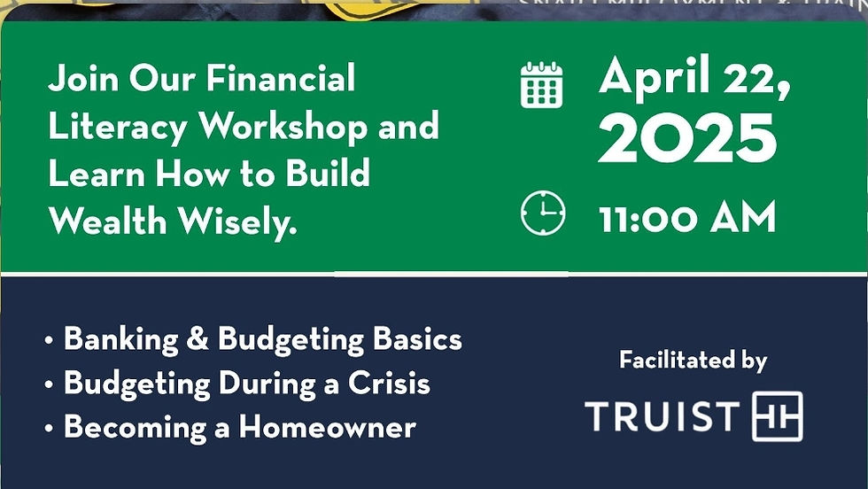 SNAP Financial Literacy Workshop