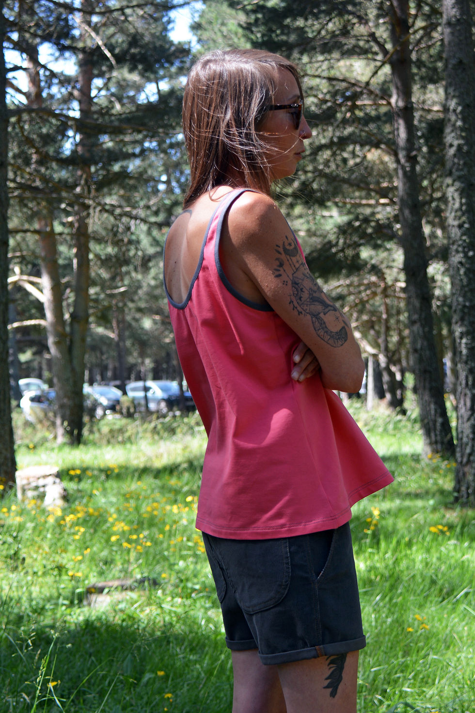 Miniature : Flow tee Pink