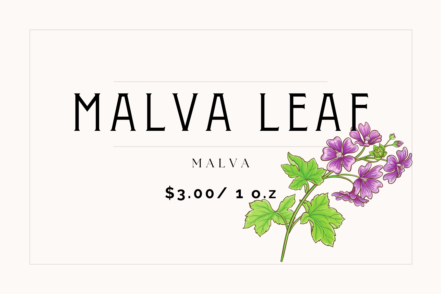Malva Leaf