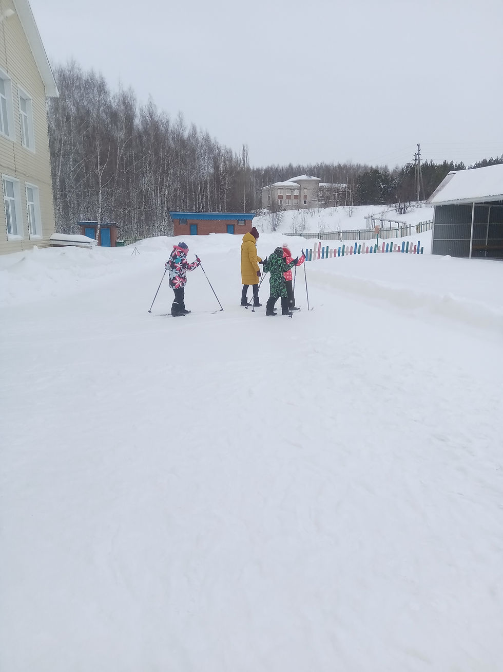 лыжи
