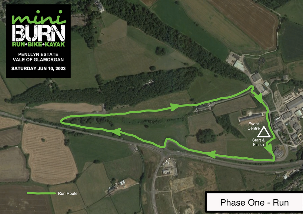 Mini Burn Map preview 1 - Mini Burn Adventure Race Run Phase 2024