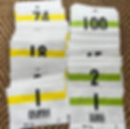 Colour-Coding Race Numbers