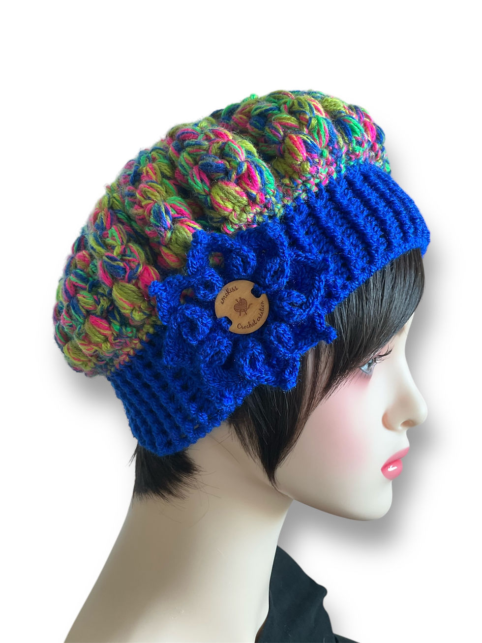 Bonnet femme au crochet
