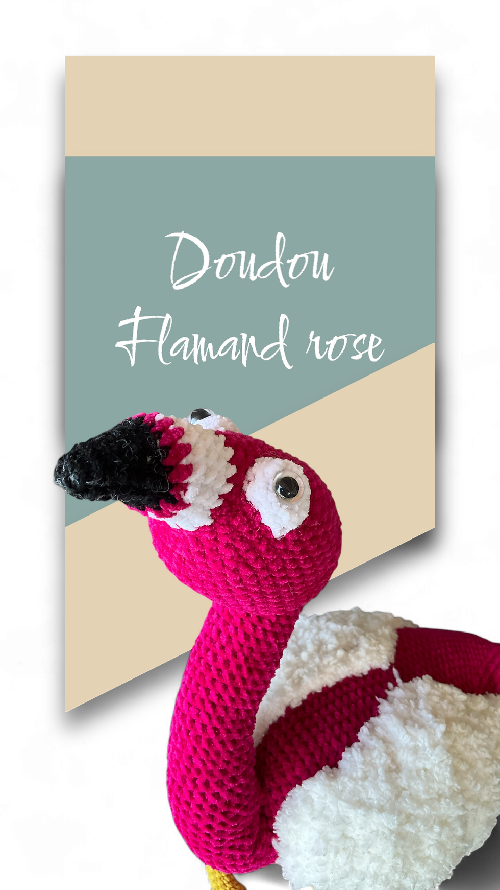Miniature : Doudou Flamand rose 🦩