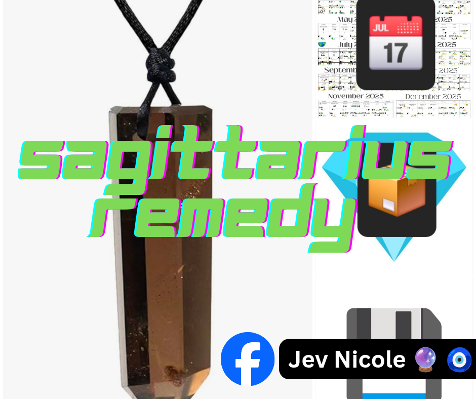 Sagittarius 🚗📞🫖 Remedy 💾📅💎