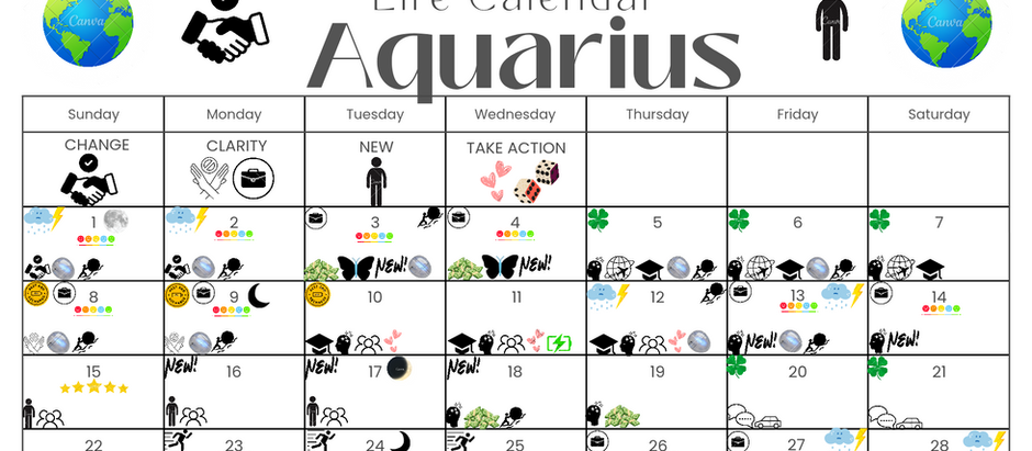 ๐
February 2026 ๐ Aquarius ๐ค๐ช