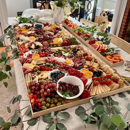 charcuterie grazing boards