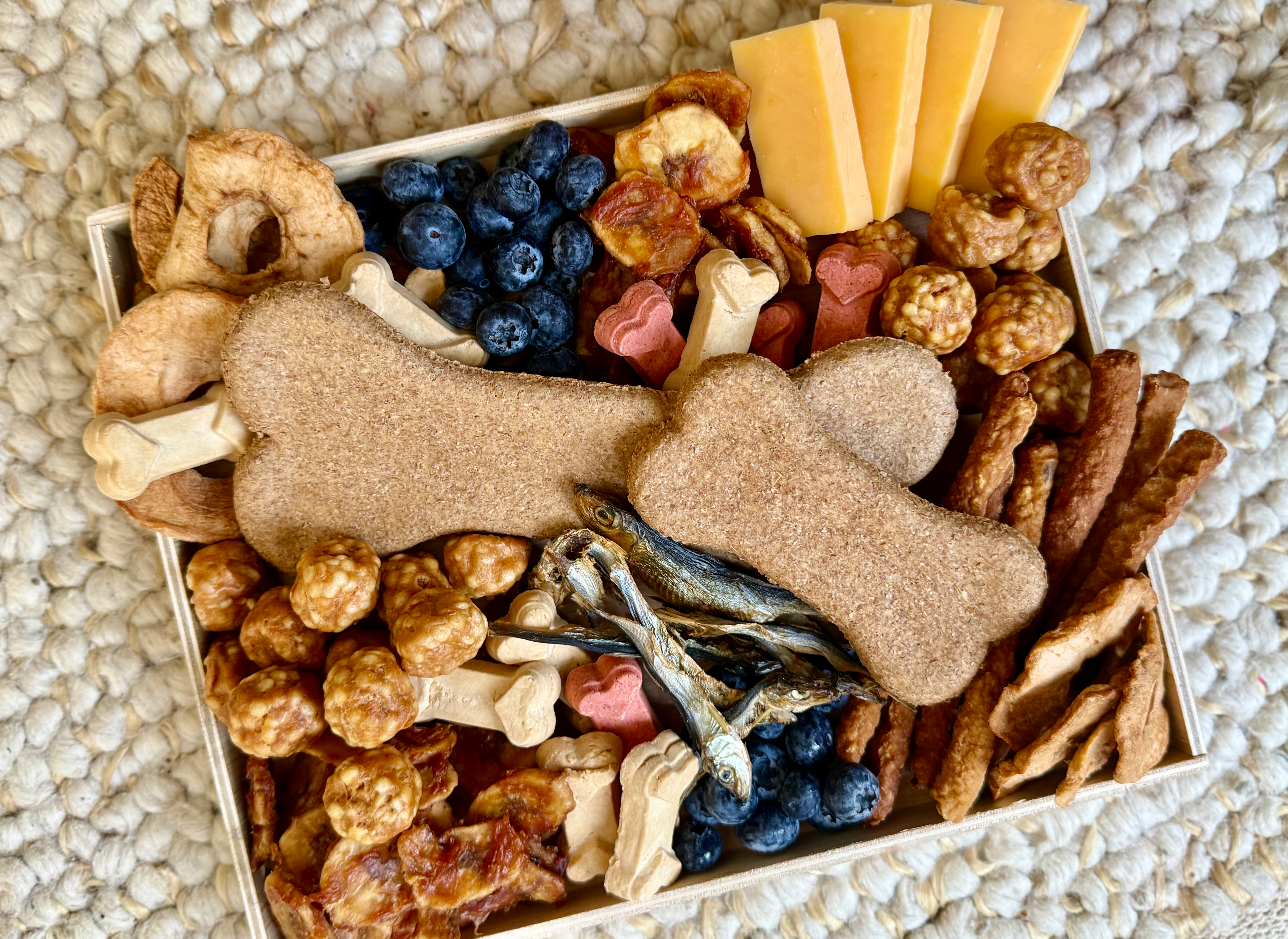 Arranged Food and Objects