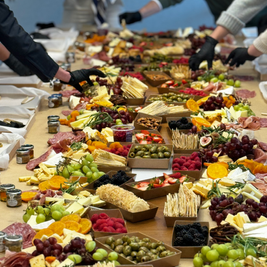 charcuterie grazing boards