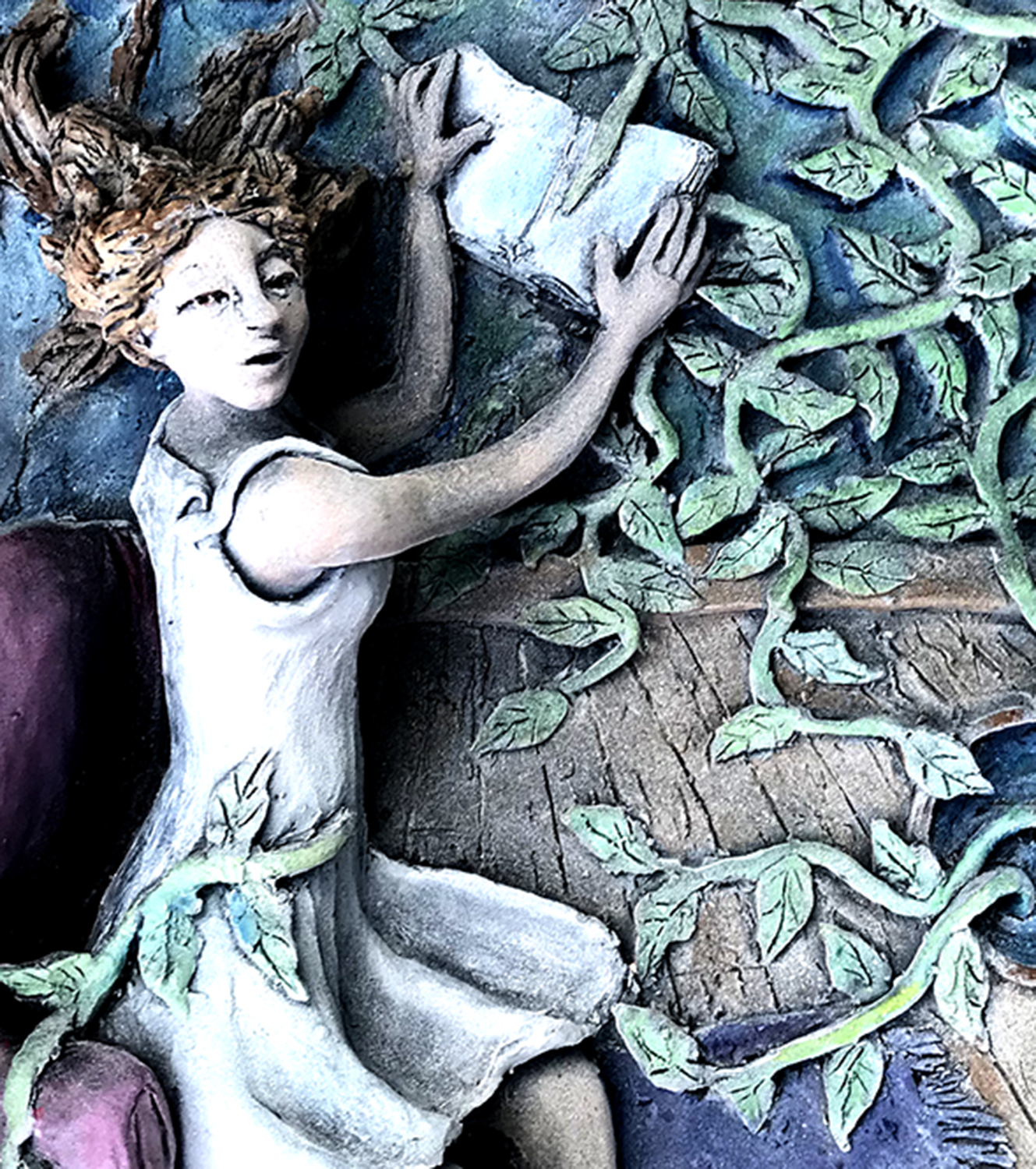 DETAIL 17" H x 10" W x 2" D
