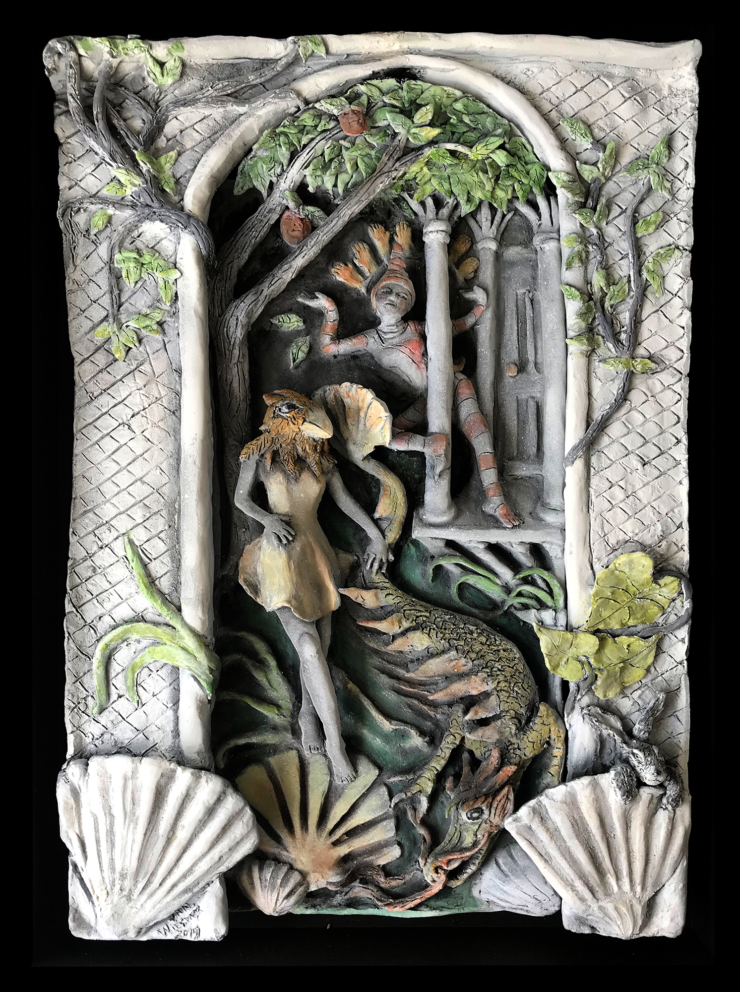 13" W x 19" H x 3" D