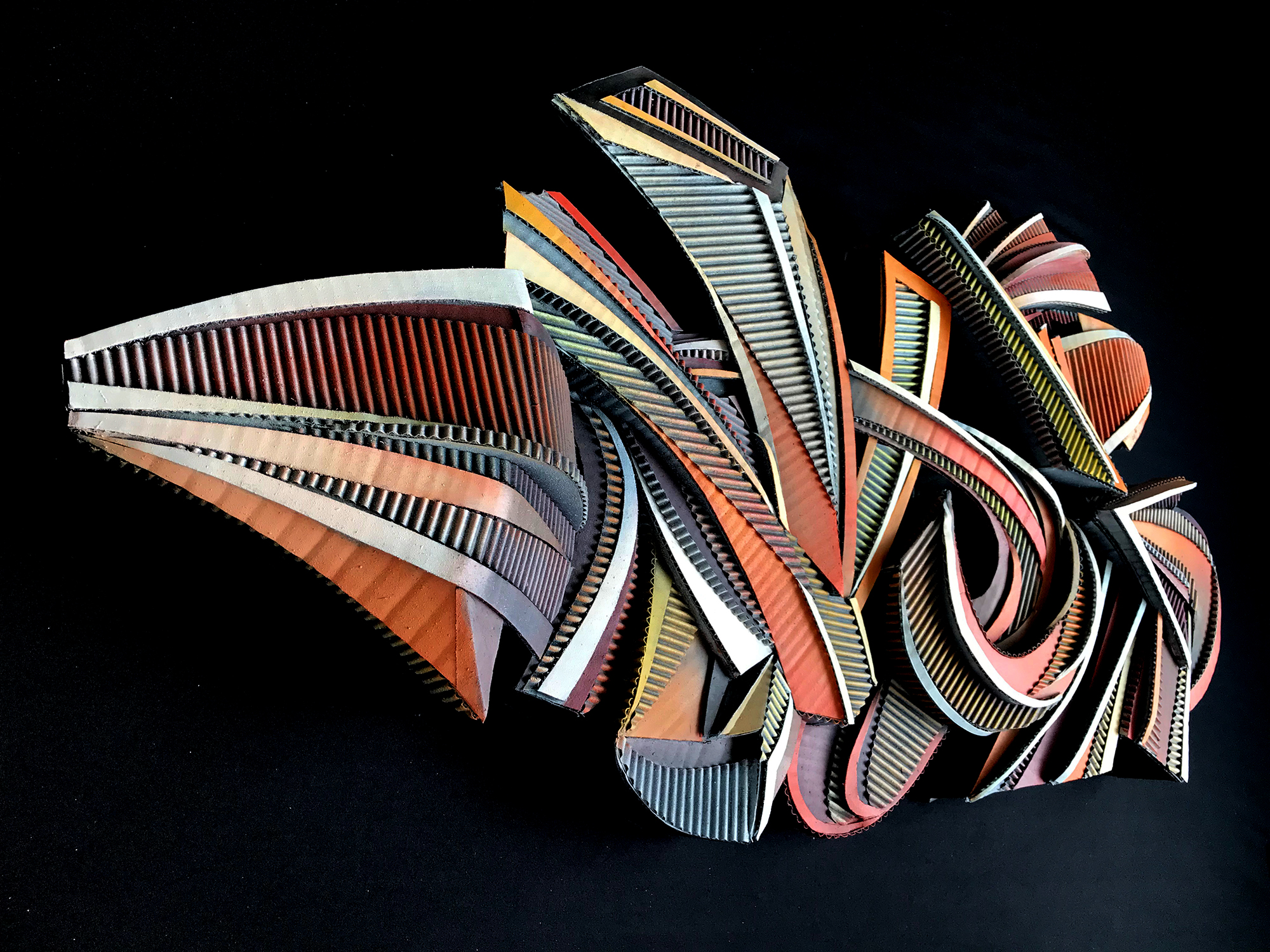 SCULPTURAL GRAFFITI (LEFT)