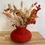 Miniature : COURBE - vase en fibre naturelle - raphia