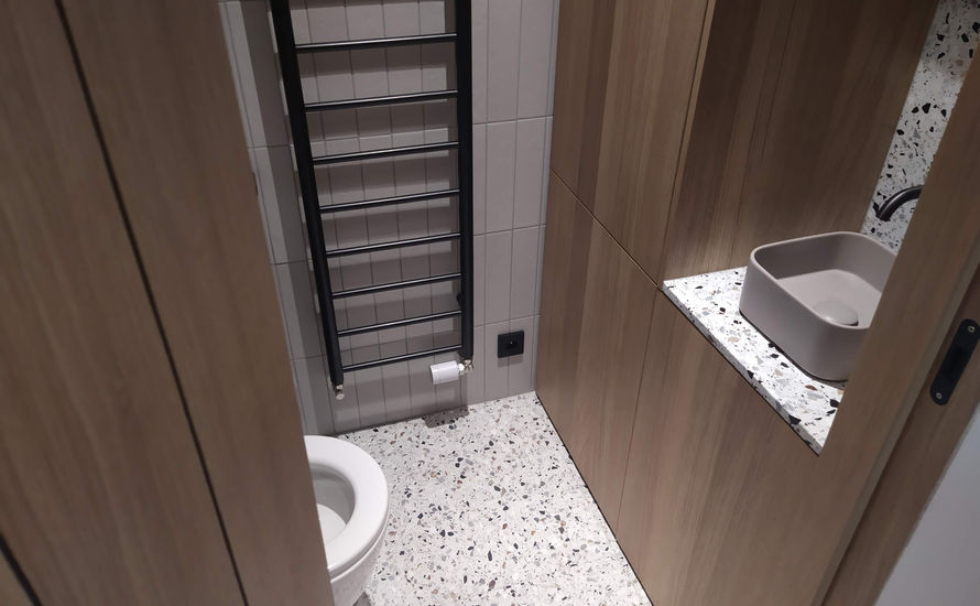 terazzo, keramický obklad