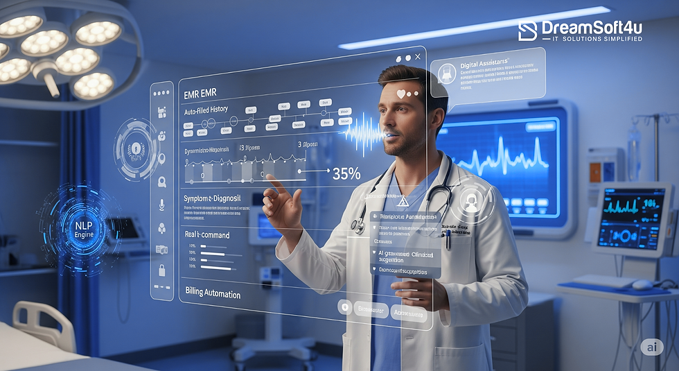 Discover how Generative AI is transforming EMR software into intelligent, ROI-driven platforms. Save time, reduce errors, and improve care.