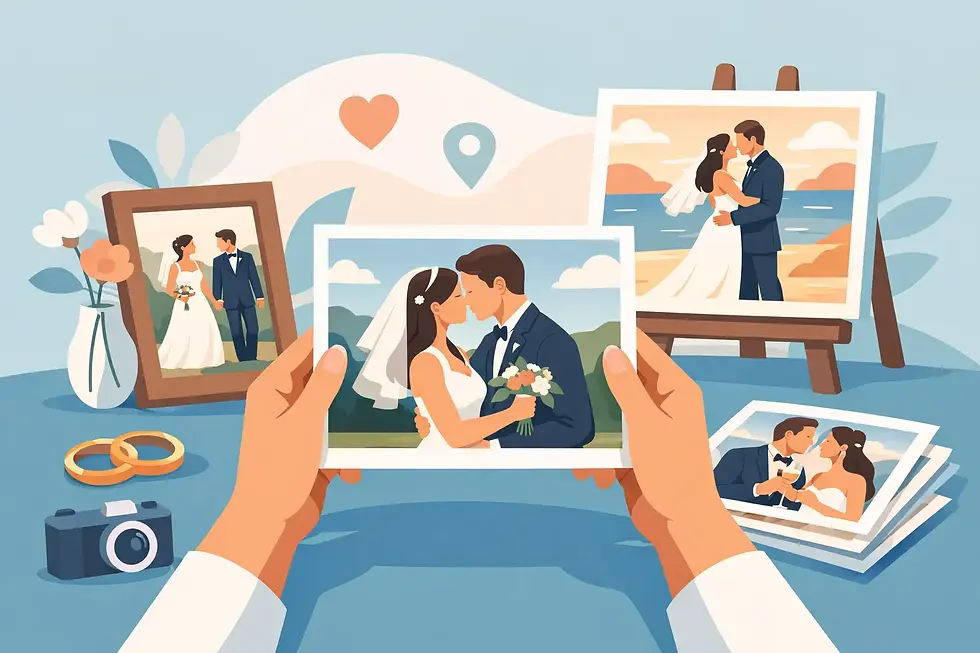 Why Personalised Wedding Photo Prints Matter