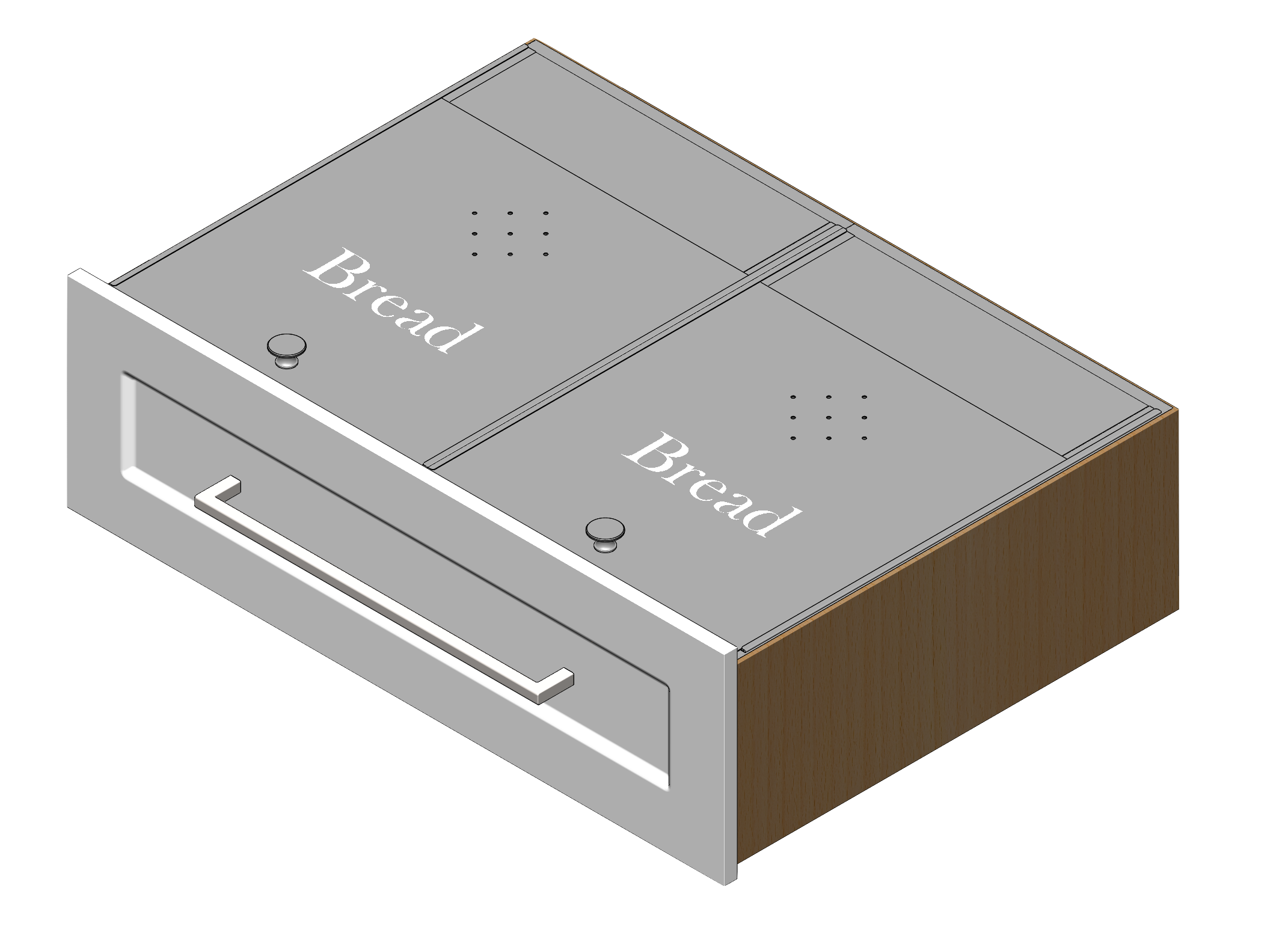 BREAD DRAWER INSERTS Bradco Stainless