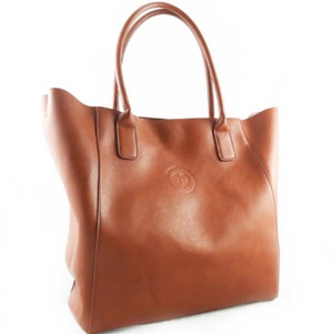 brown carryall tote