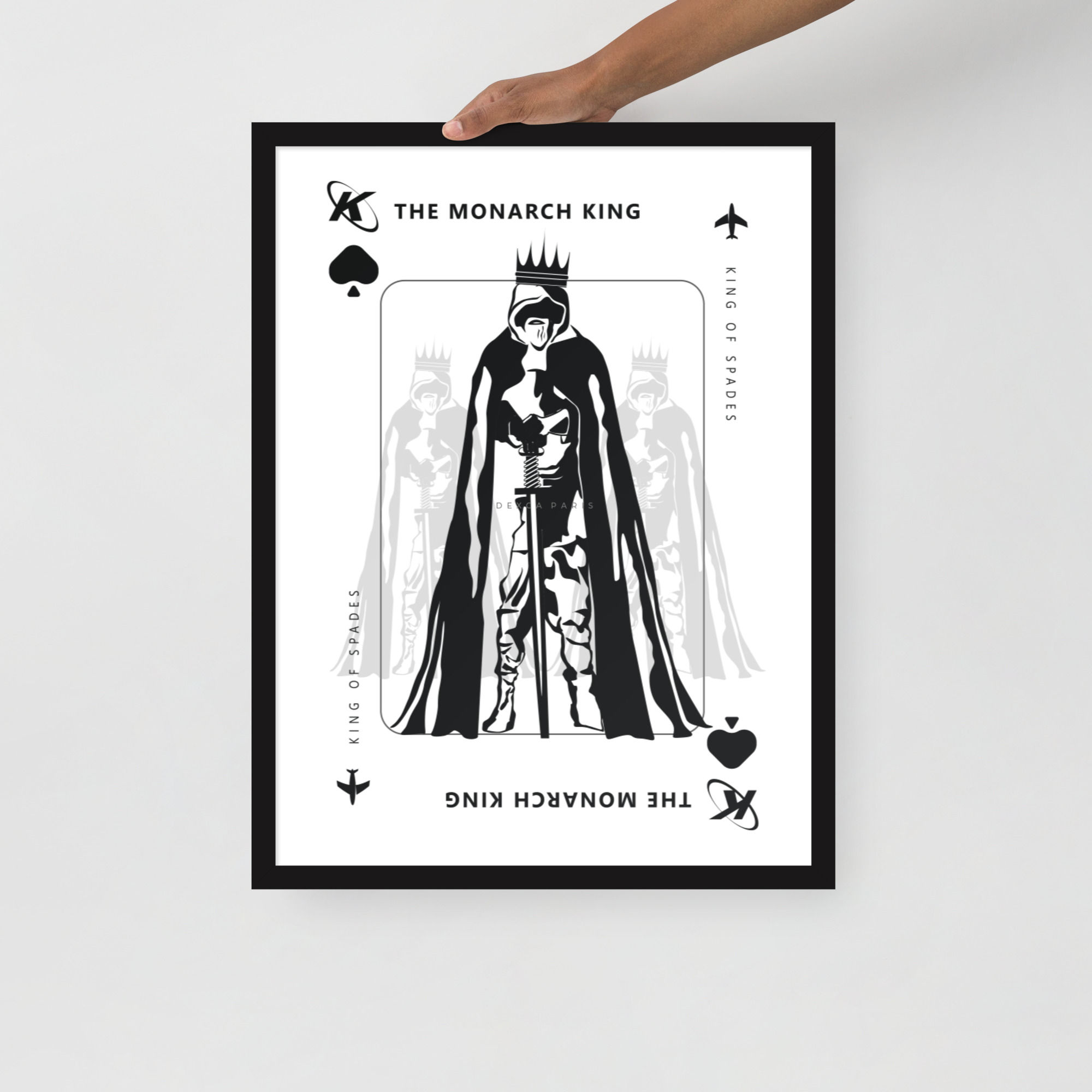 THE MONARCH KING POSTER KING OF SPADE