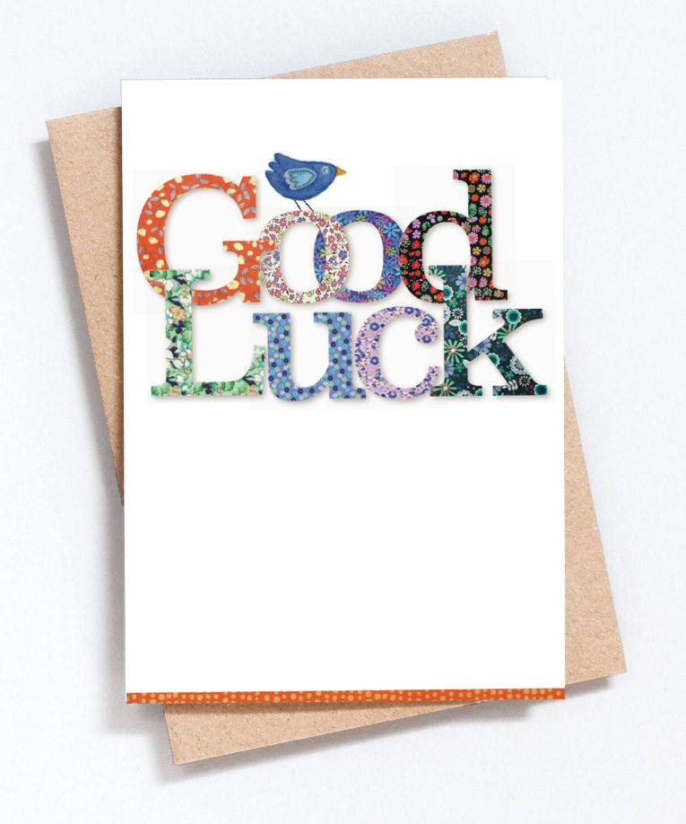 Miniatura: Good Luck greeting card by MollyMac