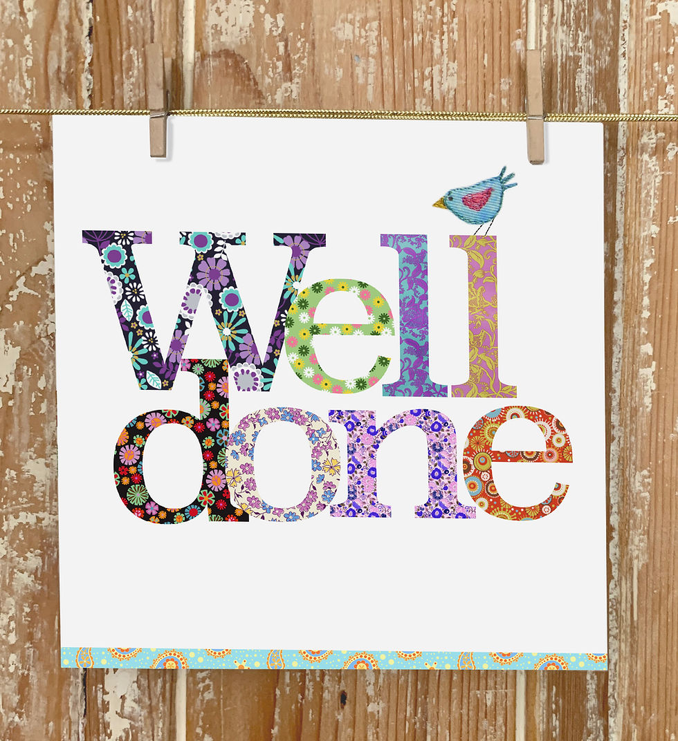Miniatura: Well Done Greeting Card by MollyMac