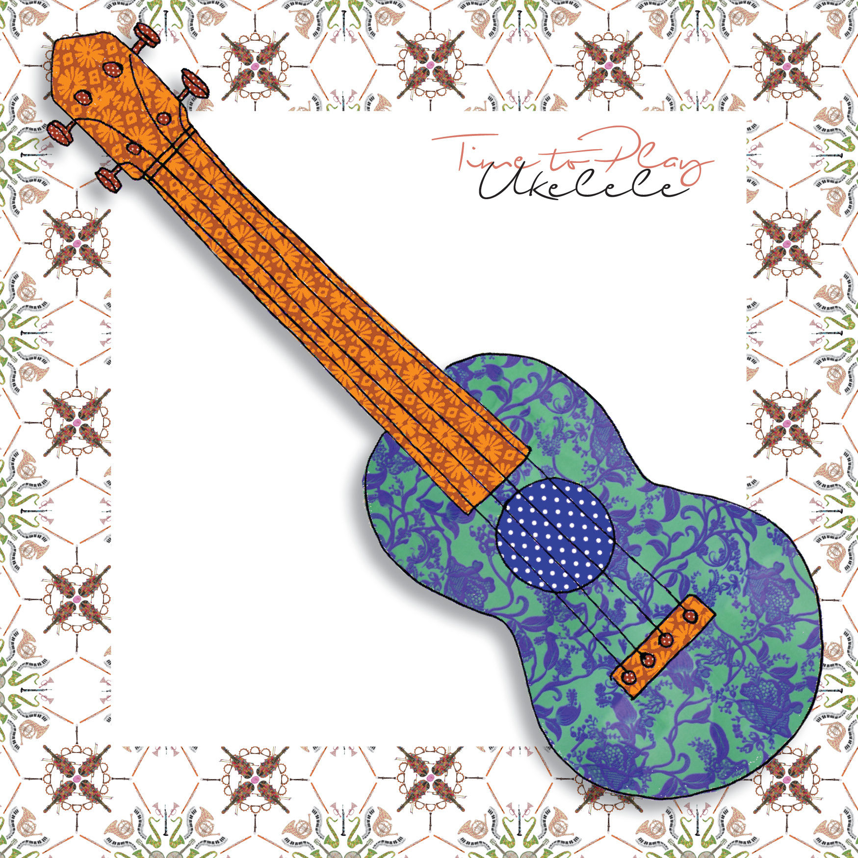 Greeting Card | Ukulele