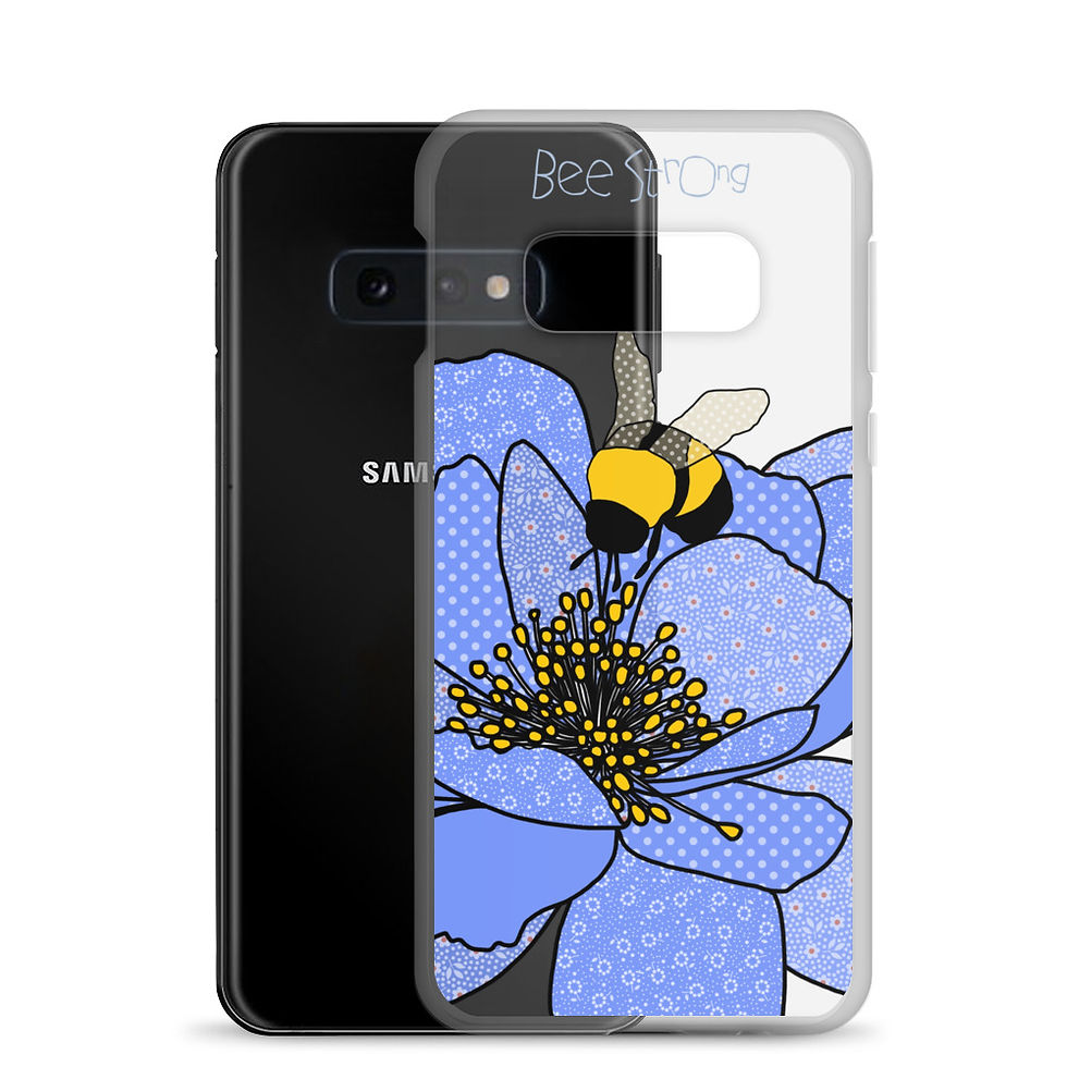 Miniature : Abeille Forte Pivoine | Coque Samsung | 10 10+ 10e