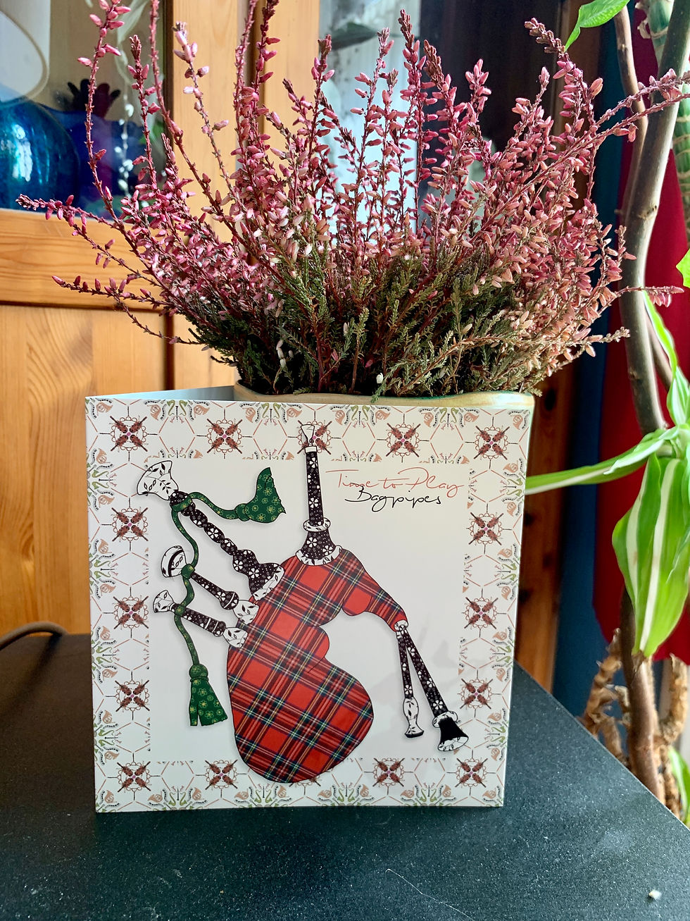 Miniaturbild: Greeting Card | Bagpipes