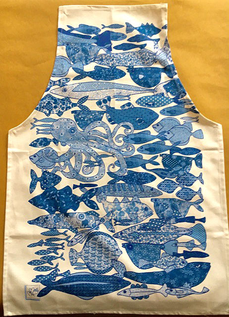 Making an apron - the process