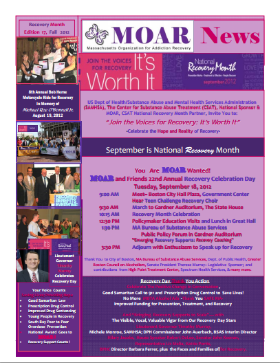 Fall 2012 Newsletter