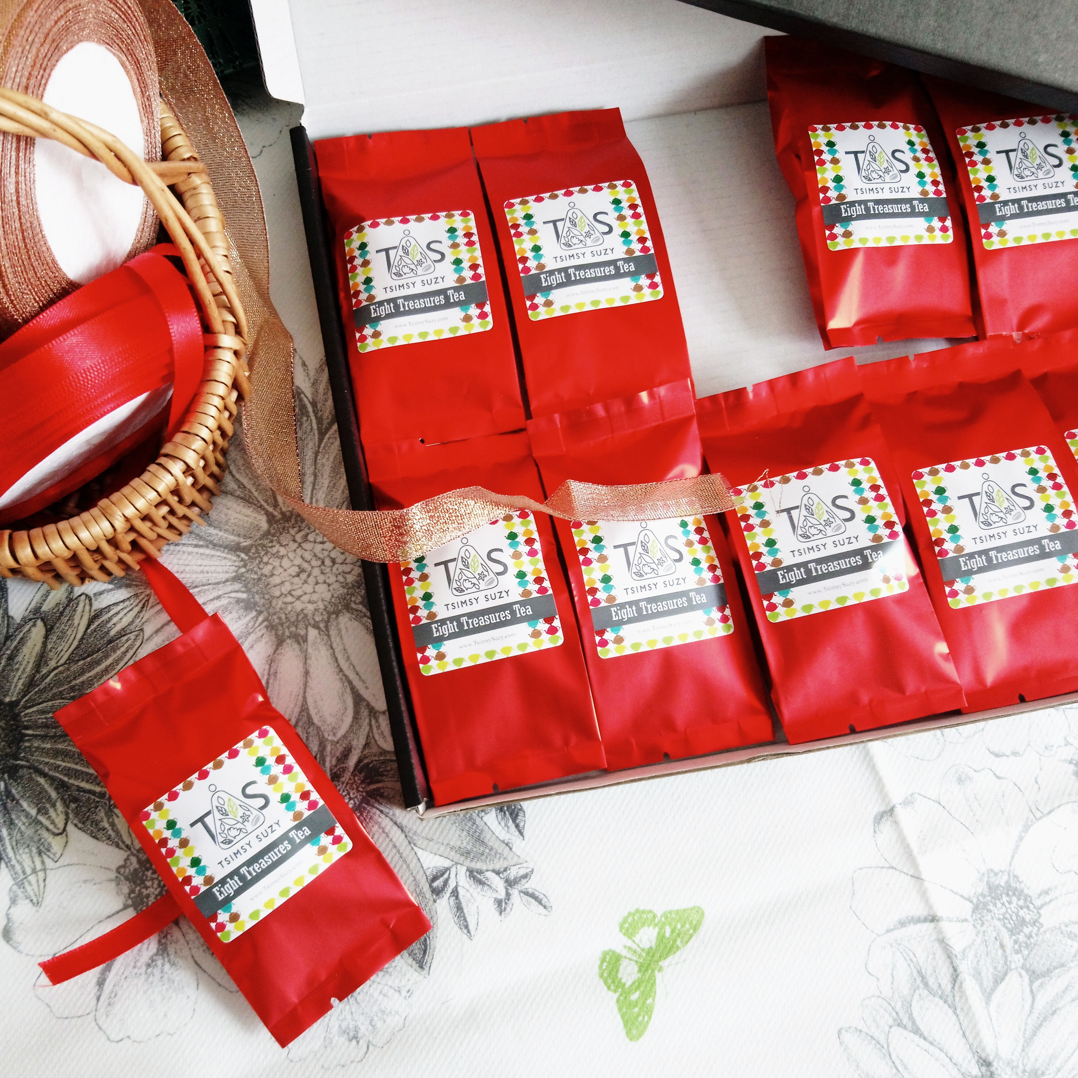 Eight Treasures Tea Set (12 packs)