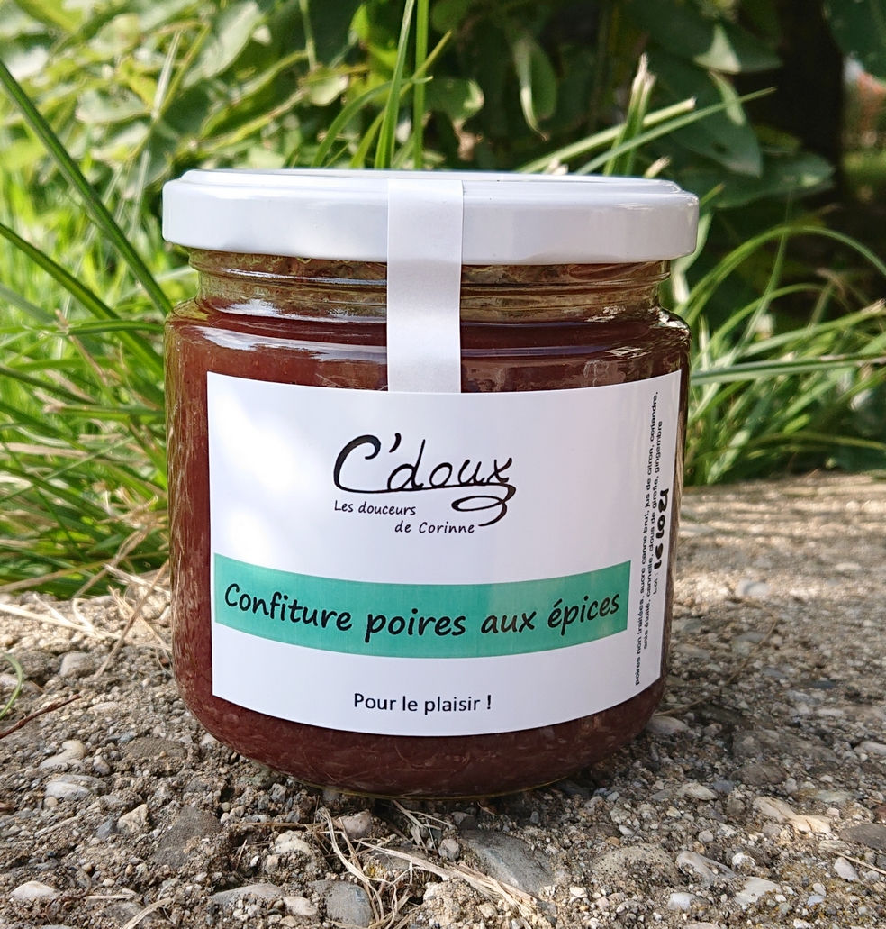 Confiture de poires aux épices