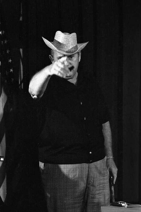 Elvis Presley his press conference, June