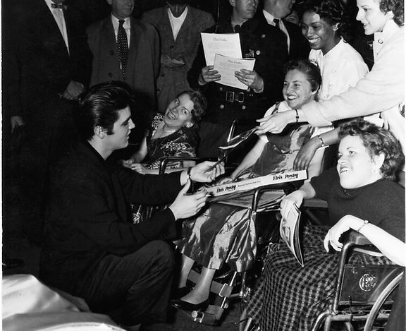 April 5, 1957. Philadelphia Sports Arena