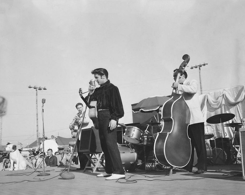 Tupelo fairgrounds. September 26, 1956. Courtesy Erik Lorentzen.