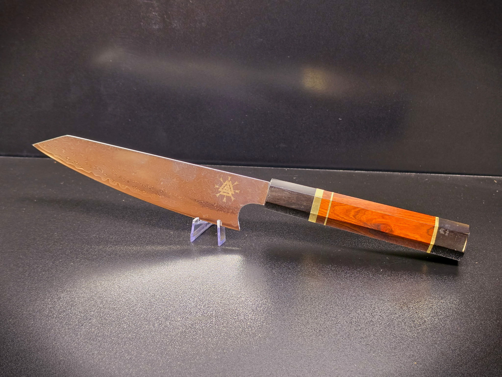 Damascus Gyuto Chef’s Knife – Traditional Wa Handle