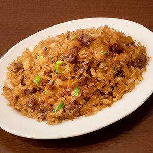 206,牛肉の炒飯