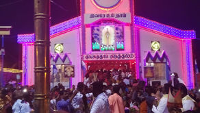 Marian devotees converge at KGF for flag-hoisting