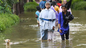 Archbishop and team visit flood-ravaged Kodagu