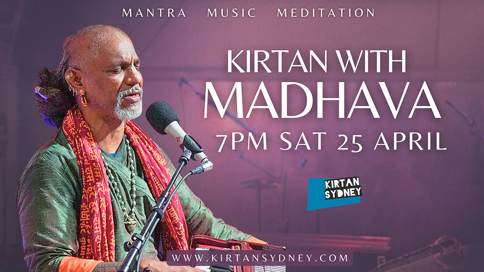 Kirtan with Madhava & Friends
