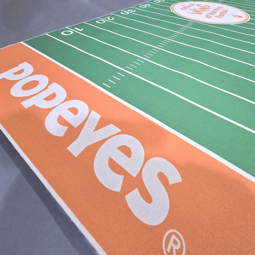 Popeyes Retail Flooring for Retail