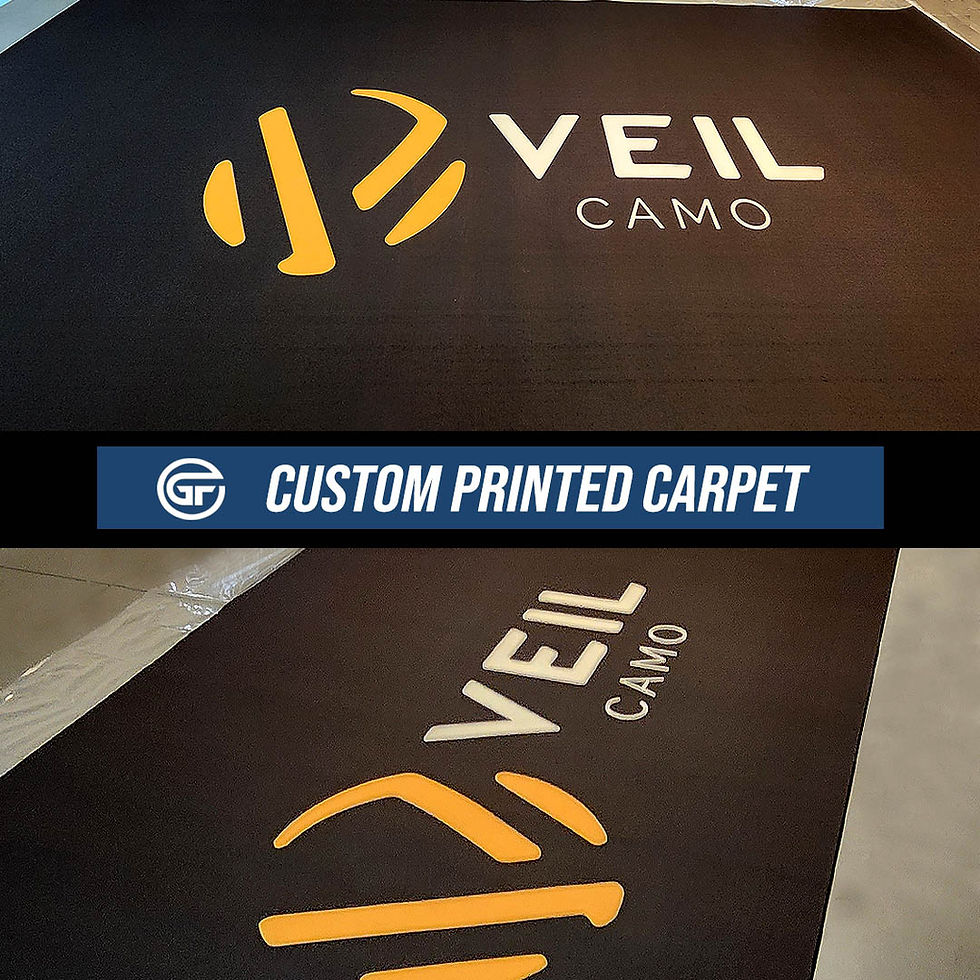 high-quality, custom printed temporary carpet solutions