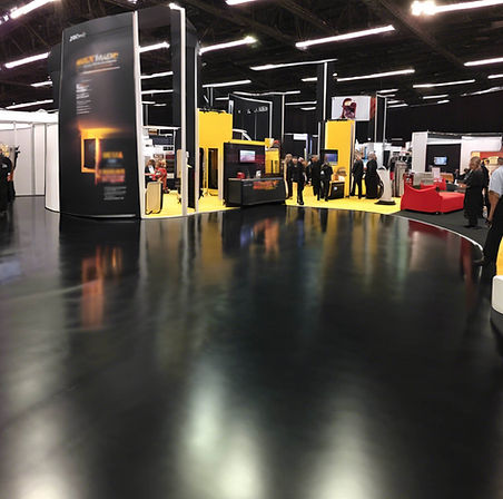 Trade Show Vinyl - Glossy Black trade show vinyl
