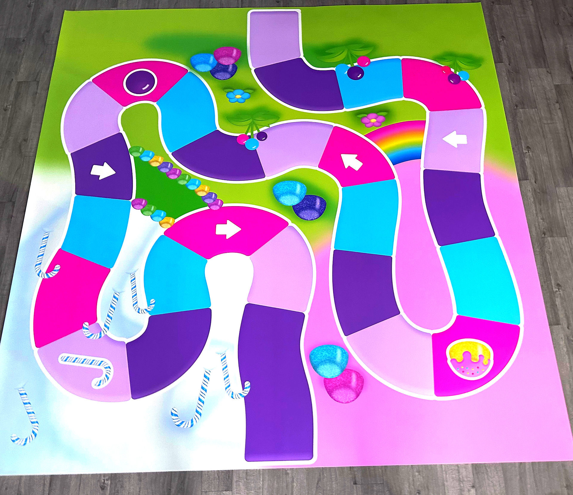 Custom Printed Vinyl Candyland Game