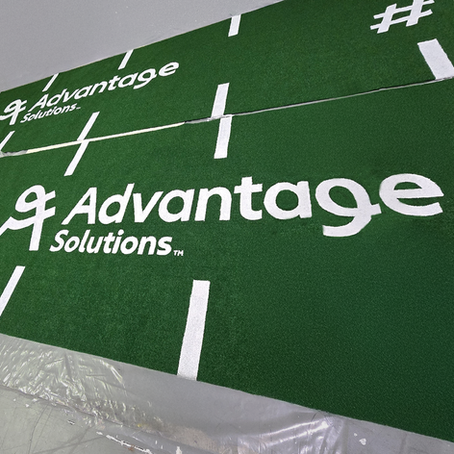 Custom Painted Turf: A Creative Flooring Solution!