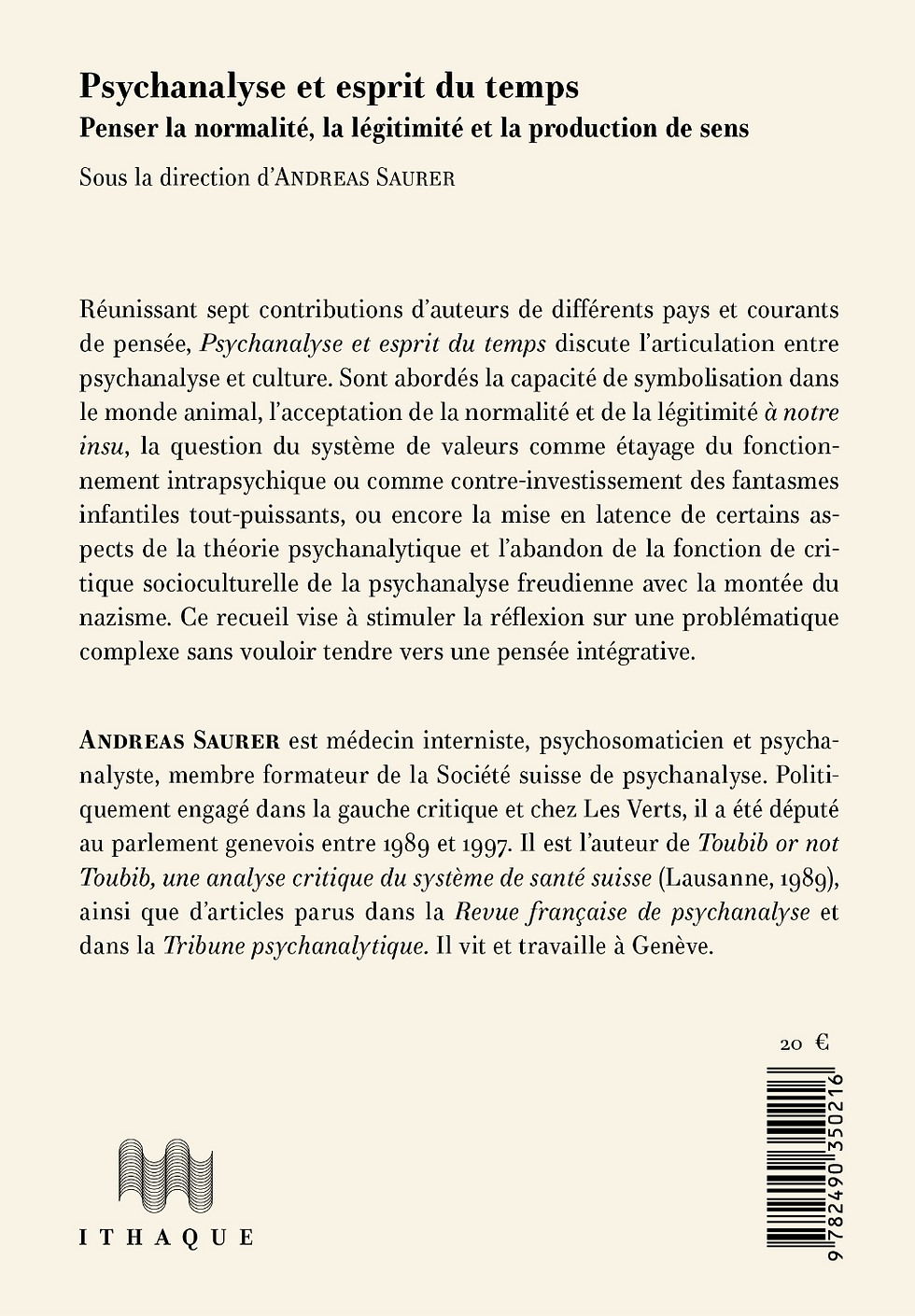 Miniature : Psychanalyse et esprit du temps