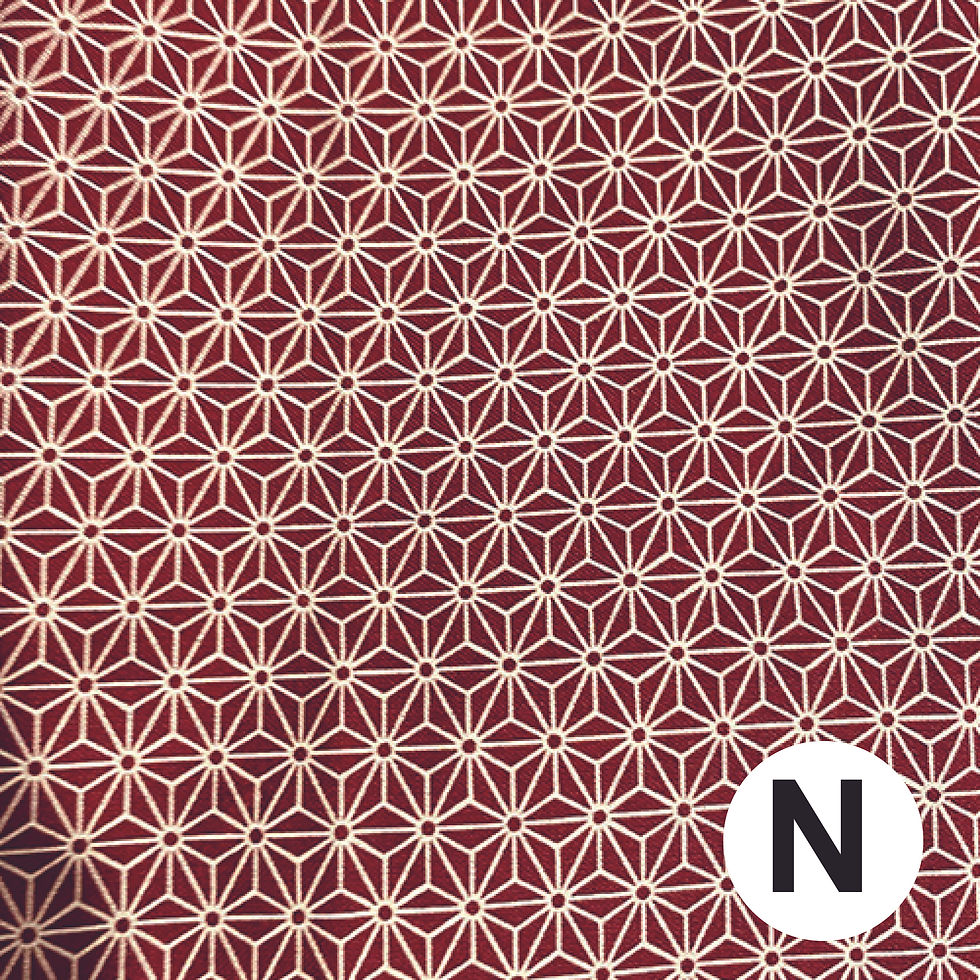 Miniature : Paire de lacets en tissus japonais