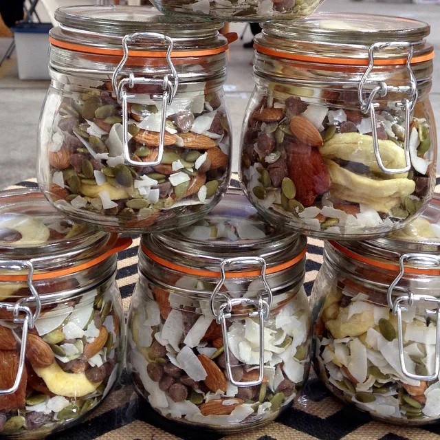 Arranged Food and Objects