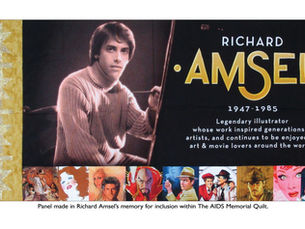 Amsel's panel on the AIDS Quilt to be displayed in December