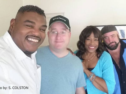 Interviewing Charlo Crossley -- sister act, class act, letting mercy kick in...